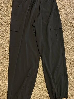 Women’s Black Cargo Jogger Pants